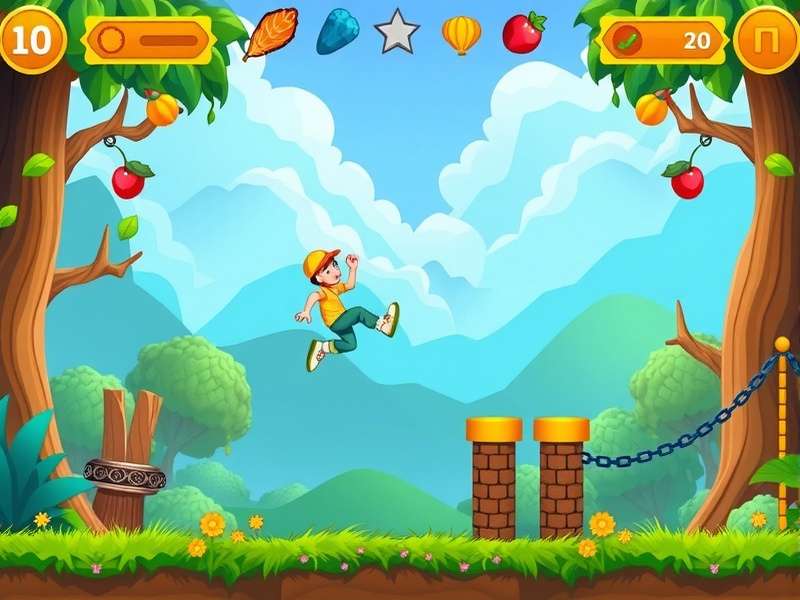 Nutmeg Jump Prodigy Game Screenshot
